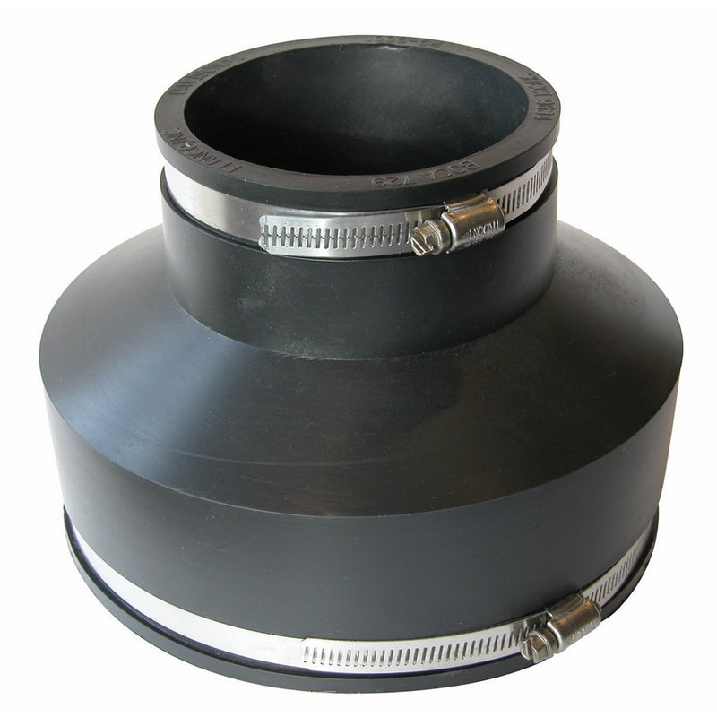 Fernco Inc. P1006-64 6-Inch by 4-Inch Flexible Coupling For Concrete To Cast Iron Or Plastic