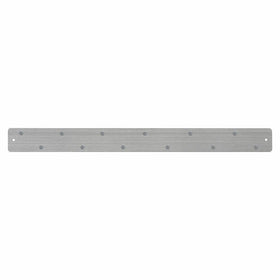 Three By Three Seattle Magnetic Strip Bulletin Board, Stainless (31105)