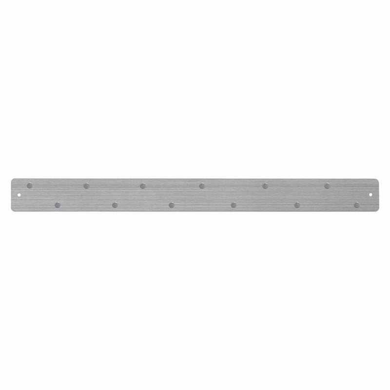 Three By Three Seattle Magnetic Strip Bulletin Board, Stainless (31105)