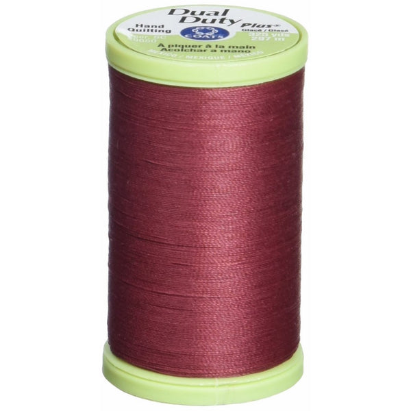 Coats Thread & Zippers Dual Duty Plus Hand Quilting Thread, 325-Yard, Barberry Red