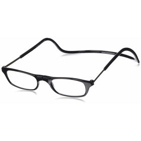 CliC Long Adjustable Front Connect Ready Reader, Black Long, 1.50 Strength