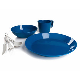 GSI Outdoors Cascadian 1-Person Table Set, Blue