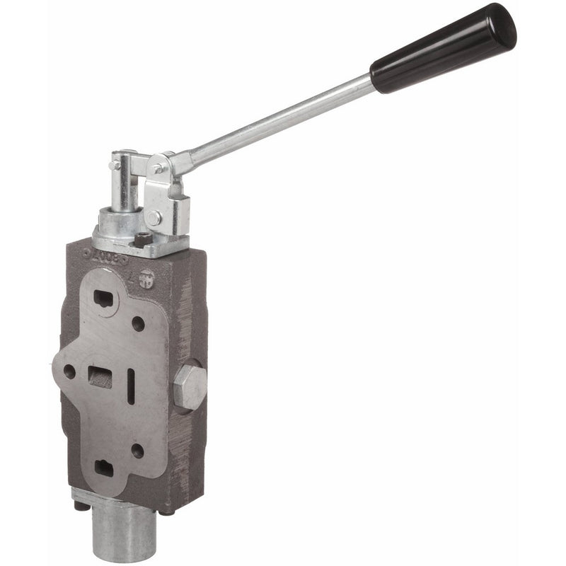 Prince SVW1BA1 Directional Control Valve Work Section, 4 Ways, 3 Positions, Spring Center, Cast Iron, 3000 psi, 12 gpm, #8 SAE