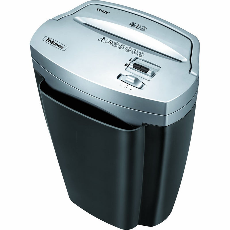 Fellowes Powershred W11C, 11-Sheet Cross-cut Paper and Credit Card Shredder with Safety Lock