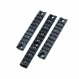 UTG MNTP503 Tactical Picatinny/Weaver Rail, Set 3