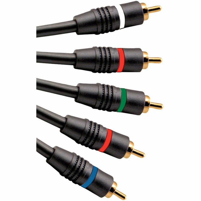 Axis 41226 6 Feet Component Video/Stereo Audio Cables