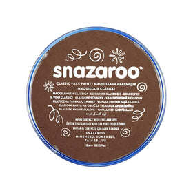 Snazaroo Classic Face Paint, 18ml, Light Brown