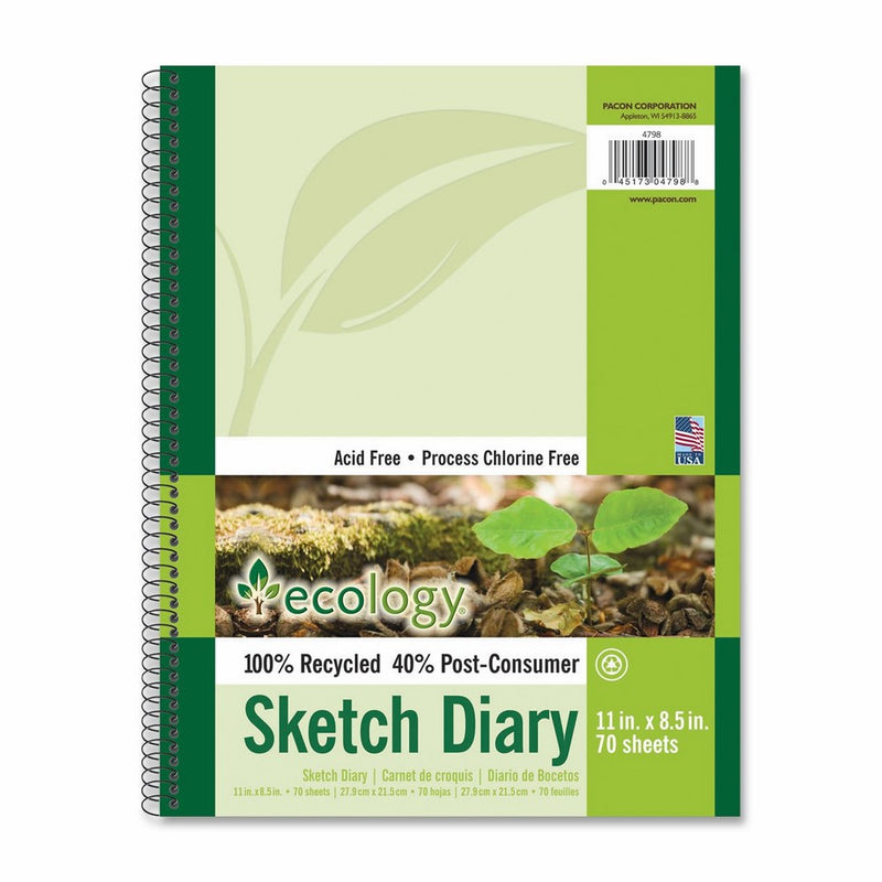 Ecology Recycled Sketch Diary (4798)