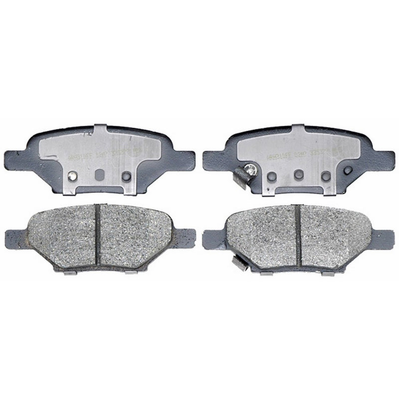 ACDelco 14D1033CH Advantage Ceramic Rear Disc Brake Pad Set