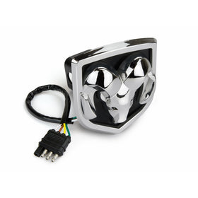 Reese Towpower 86066 Licensed LED Hitch Light Cover with Dodge Ram Logo
