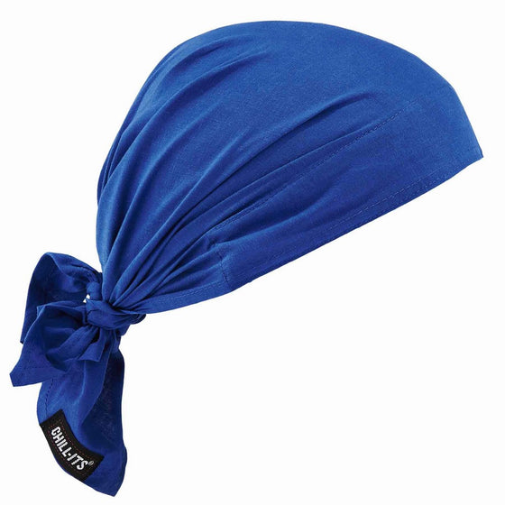 Chill-Its 6710CT Evaporative Cooling Dew Rag, Blue