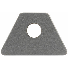 Allstar ALL60018 1-1/2" Tall 3/16" Thick 1/2" Hole 7/8" Mild Steel Center Hole Height Flat Seat Chassis Tab, (Pack of 4)