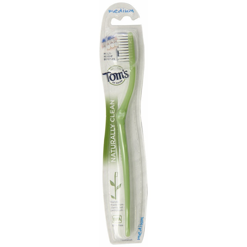 Naturally Clean Medium Toothbrush, 0.5 Ounce