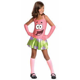 SpongeBob Squarepants Girl's Patrick Costume, Small