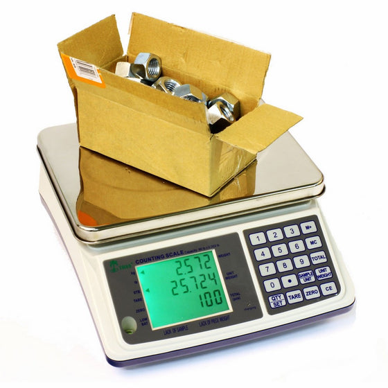 66lb x 0.002lb Digital Parts Counting Scale Plus - Mid Counting Scale with Check-weighing Function - Inventory Scale - Coin Counting Scale