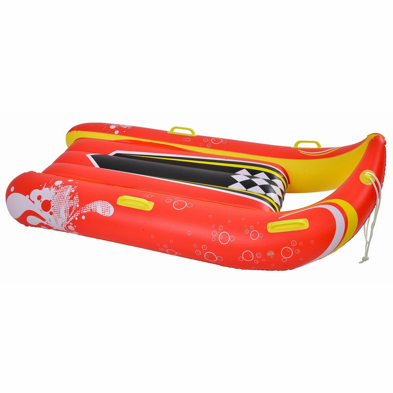 Blue Wave Sports Power Glider 2-Person Inflatable Snow Sled, 57-Inch