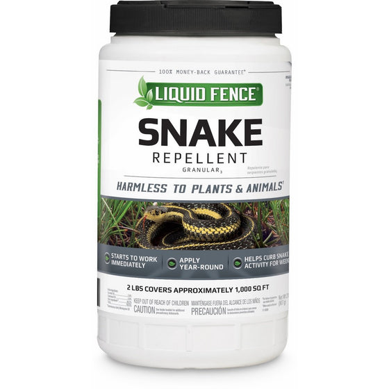 Liquid Fence HG-80261 Snake Repellent Granules, 2-Pound