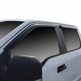 Wade 72-37444 Smoke Slim Wind Deflector, 4 Piece