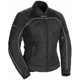 TourMaster Women's Intake Air 4.0 Jacket (Black, Large)