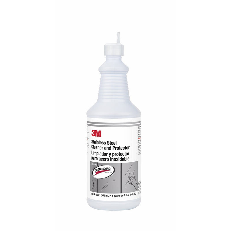 3M Stainless Steel Cleaner and Protector with Scotchgard, Ready-to-Use with Flip-Top Cap