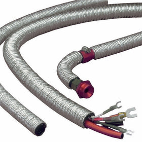 DEI 010414 Cool-Tube Heat Reflective Sleeve, 0.5" x 36" - Silver