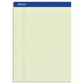Ampad TOP20375 20-375 Evidence Greentint Legal Ruled Pads, 8-1/2 x 11-3/4, 50 Sheets/pad, Dozen