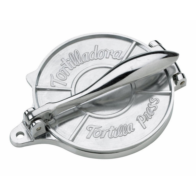 HIC Tortilla Press for 6-Inch Tortillas, 8.5-Inches x 6.375-Inches x 2.125-Inches