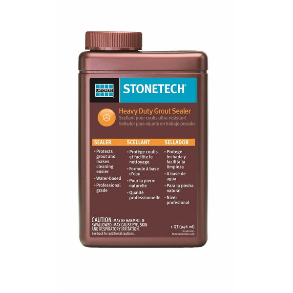 StoneTech Heavy Duty Grout Sealer, 1-Quart (.946L)