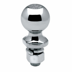 Reese 63889 Packaged Class II Hitch Ball, Chrome - 2" Ball x 3/4" x 2-3/8", 3,500 lbs.