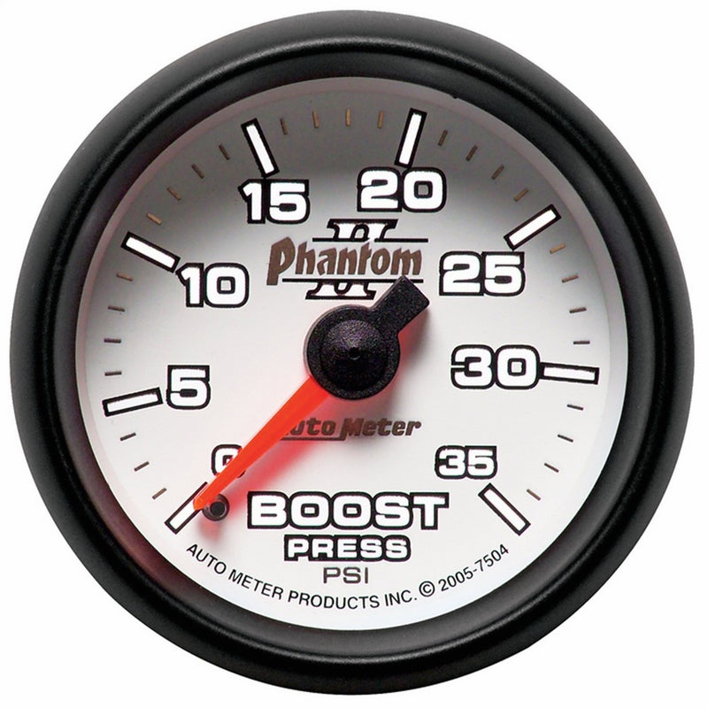 Auto Meter 7504 Phantom II Mechanical Boost Gauge