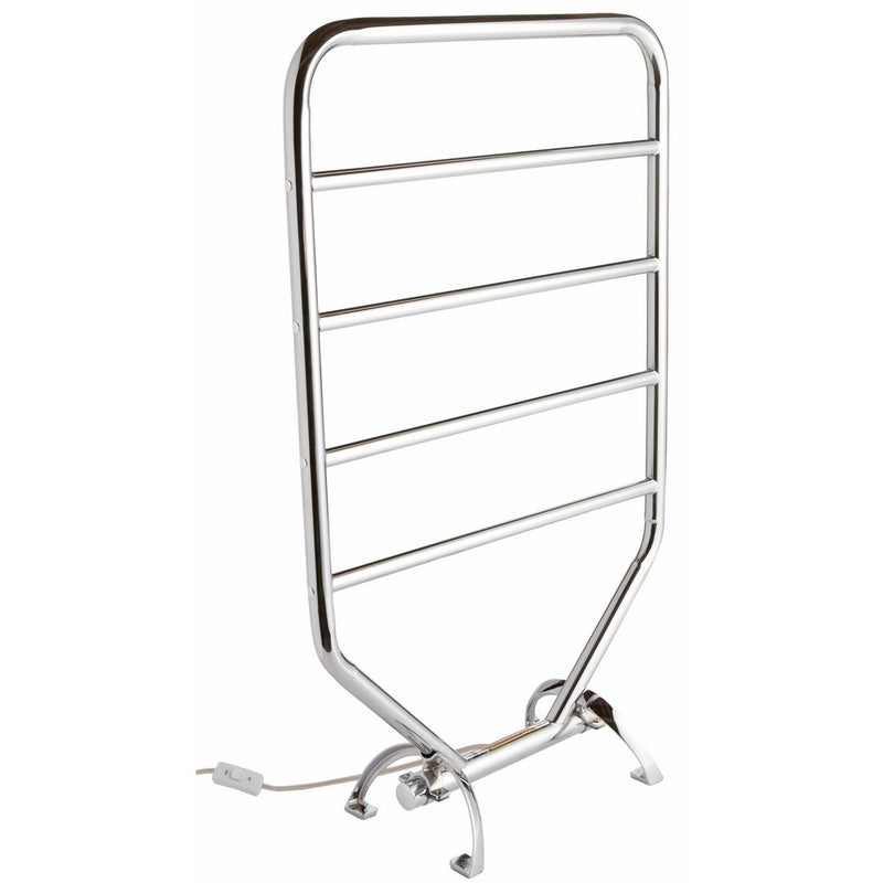 Warmrails RTC Mid Size Wall Mounted or Floor Standing Towel Warmer, 34-Inch, Chrome Finish