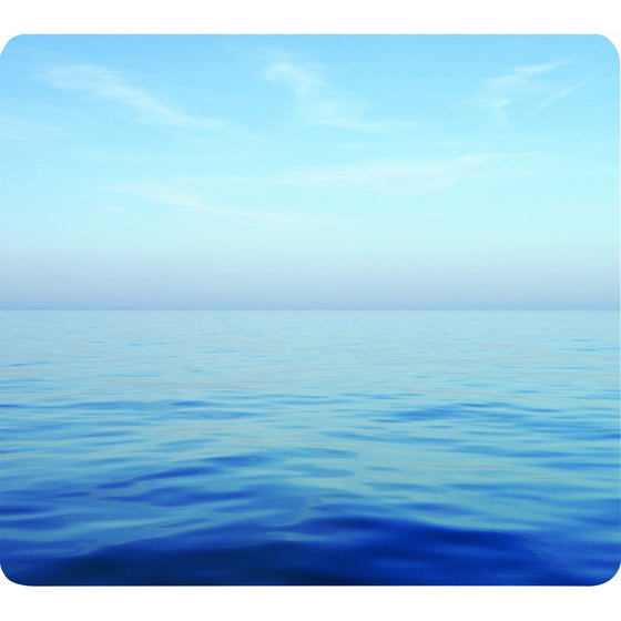 Fellowes Recycled Optical Mousepad, Blue Ocean (5903901)