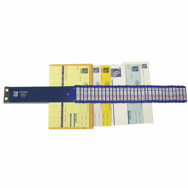 C-Line 30540 Heavy Duty Document Sorter with 5 Indexing Systems on 31 Letter-Size Dividers, 2-1/2 x 25-3/8 x 1-1/4 Inches