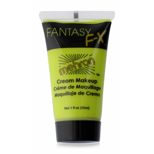 Mehron Makeup Fantasy F/X Water Based Face & Body Paint (1 oz) (OGRE GREEN)