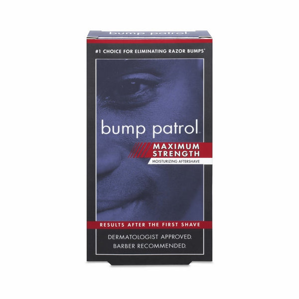 Bump Patrol Maximum Strength Aftershave Formula - After Shave Solution Eliminates Razor Bumps and Ingrown Hairs - 2 Ounces