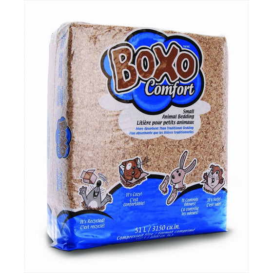 Boxo Comfort Small Animal Bedding, 51-Liter