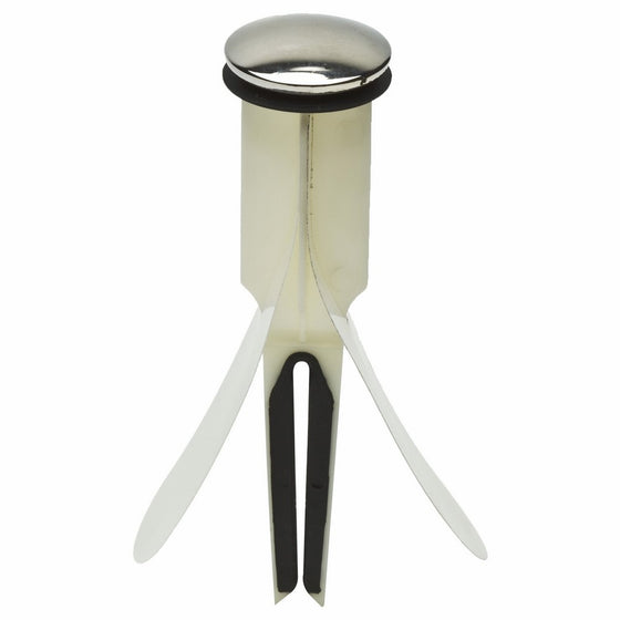 PF WaterWorks HairFREE Universal Never Clog Pop-Up Stopper (Cap Diameter 1.5 inch); Chrome; PF0208
