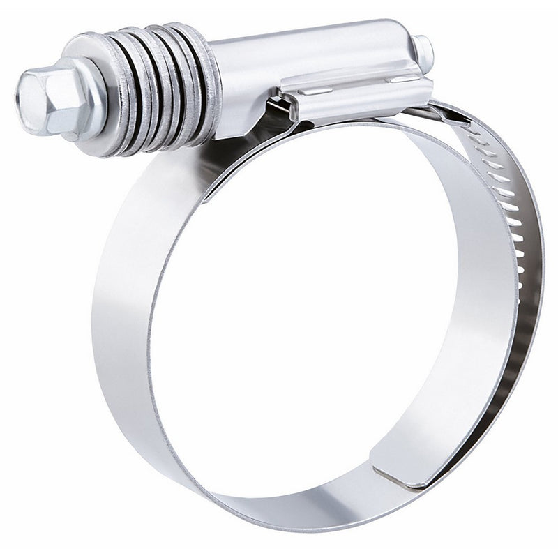 Breeze Constant-Torque Stainless Steel Hose Clamp, Worm-Drive, SAE Size 10, 9/16" to 1-1/16" Diameter Range, 9/16" Band Width (Pack of 10)