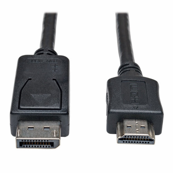 TRIPP Lite DisplayPort to HDMI Cable Adapter, DP to HDMI (M/M), DP2HDMI, 1080P, 10 ft. (P582-010)