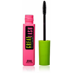 Maybelline Great Lash Waterproof Mascara, Very Black, 0.43 fl. Oz. (Pack of 2)