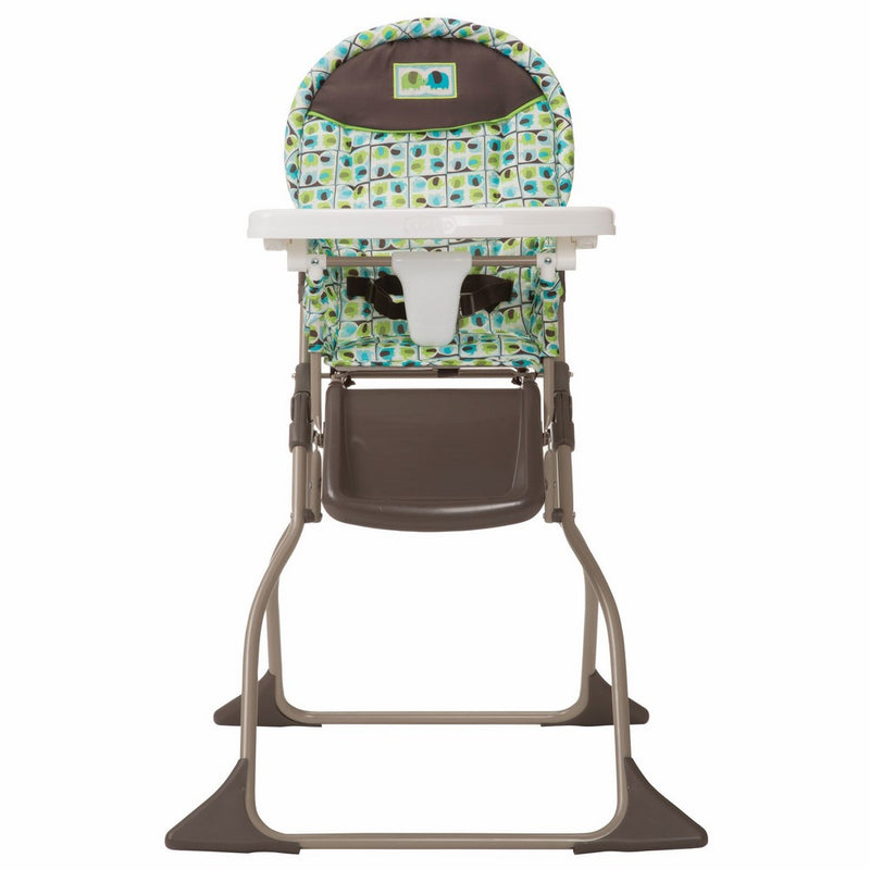 Cosco Simple Fold High Chair, Elephant Squares