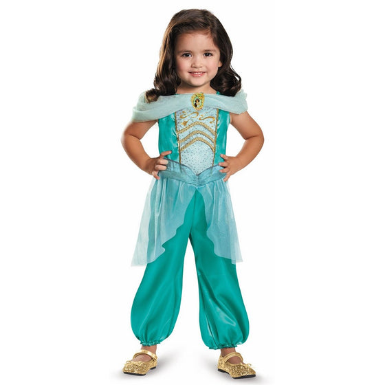 Disguise Jasmine Toddler Classic Costume, Small (2T)