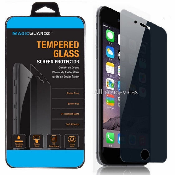MagicGuardz, Made for Apple 4.7" iPhone 6 and 6S , Privacy Anti-Spy Tempered Glass Screen Protector Shield, Retail Box
