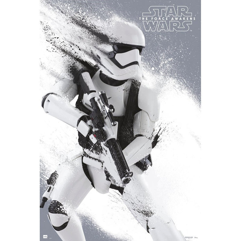 Star Wars: Episode VII - The Force Awakens - Movie Poster / Print (Stormtrooper) (Size: 24" x 36") (By POSTER STOP ONLINE)