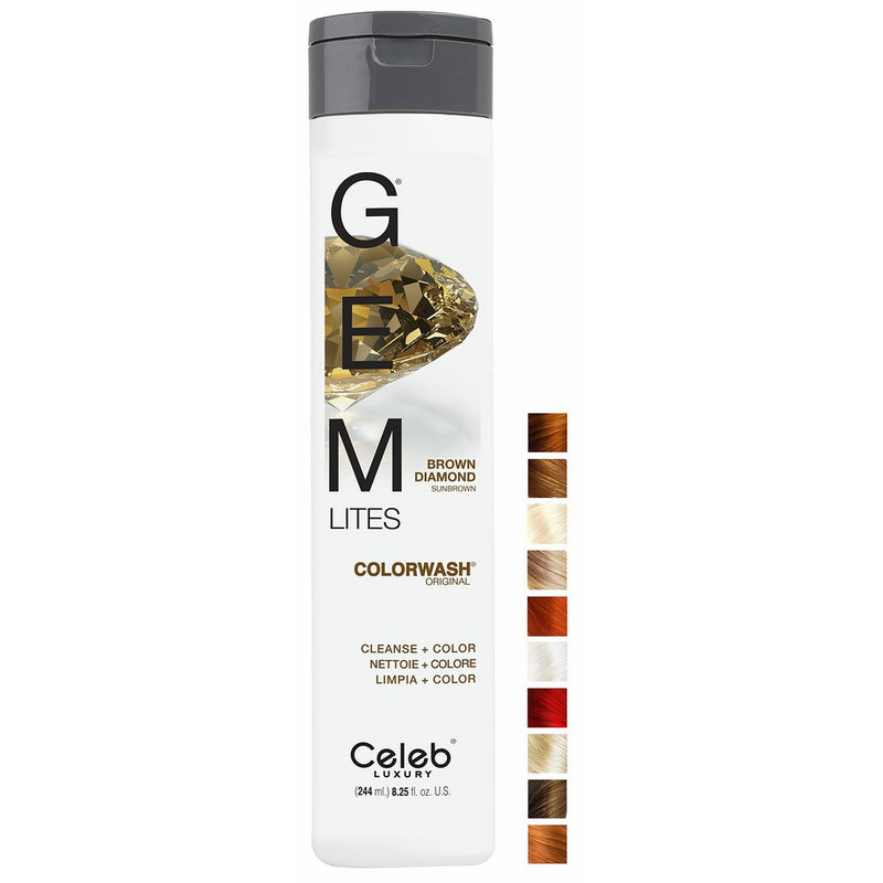 Gem Lites Brown Diamond Colorwash, 8.25oz