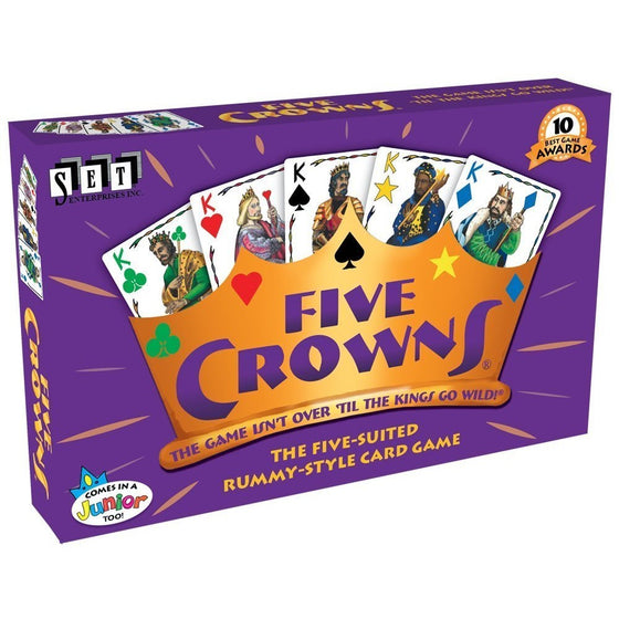 SET Enterprises Five Crowns Card Game