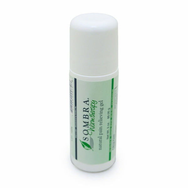 Sombra Warm Therapy Natural Pain Relieving Gel Roll On, 3-Ounce