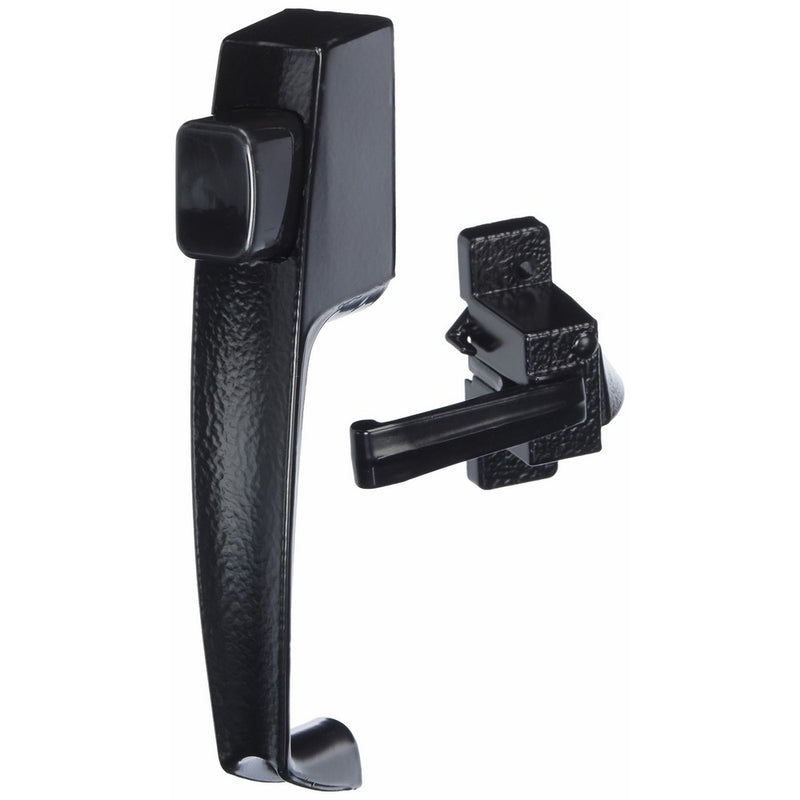 Wright Products V398BL TIE-DOWN PUSH BUTTON Handle 1-1/2, BLACK