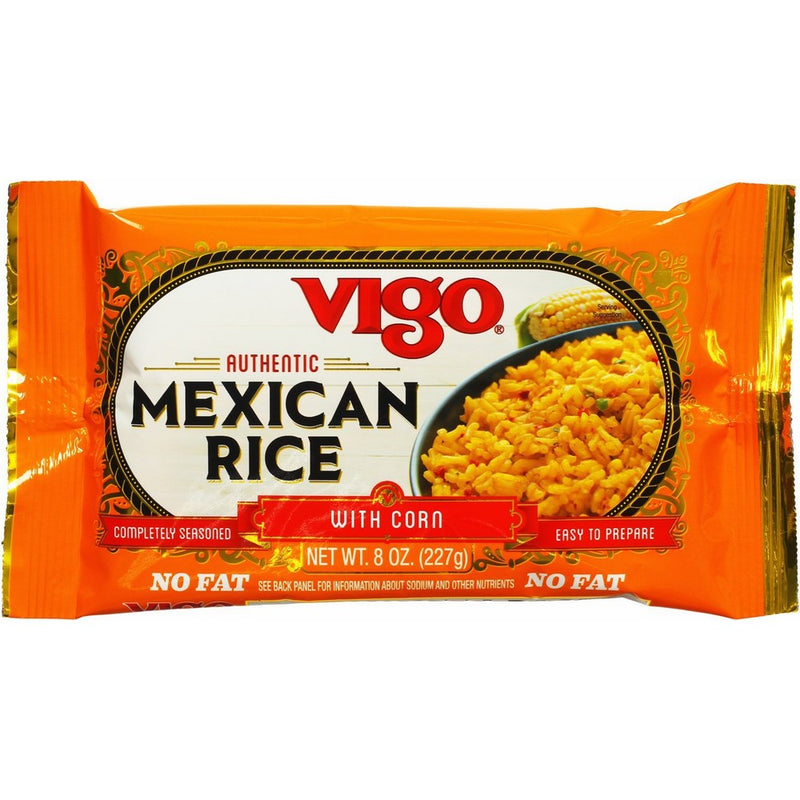 Vigo Mexican Rice, 8-Ounce Pouches (Pack of 12)