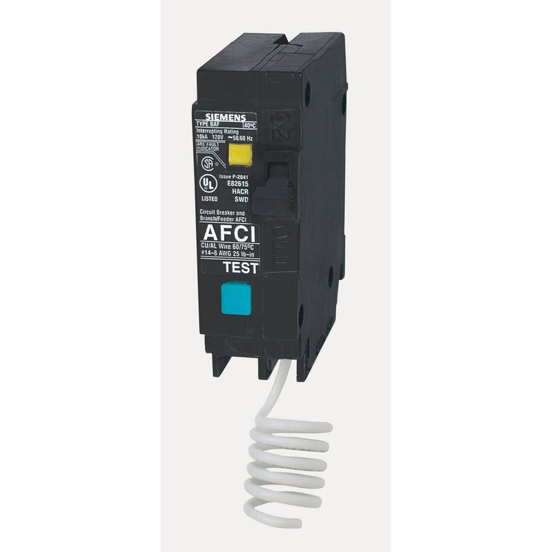 Siemens Q115AF 15-Amp 1 Pole 120-Volt Arc Fault Circuit Interrupter